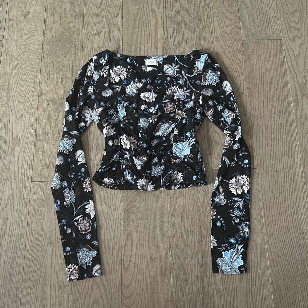 Aritzia Wilfred Square Neck Top